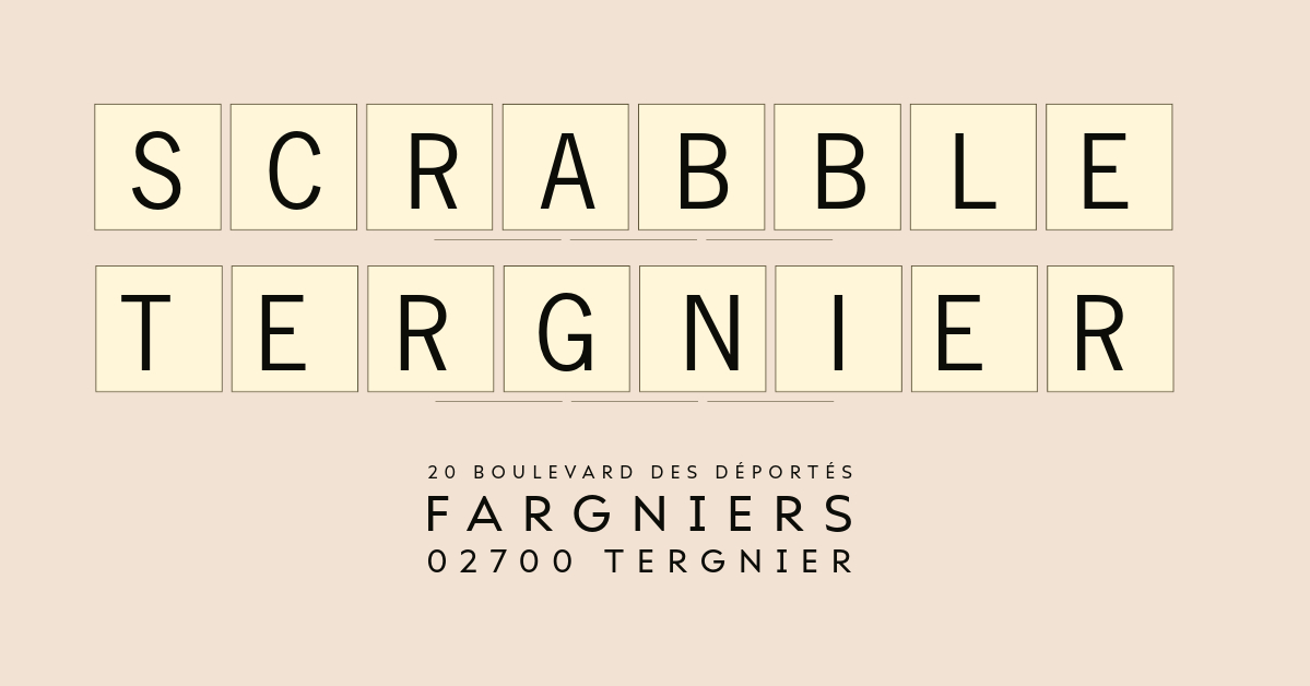 Logo 
Scrabble Tergnier